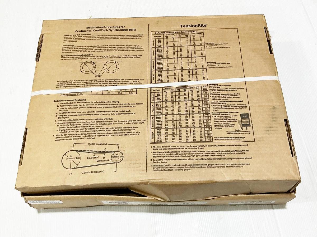 New Continental 14GTR-2800-125 Synchronous Belt 14MM Pitch 2800MM 200 Teeth