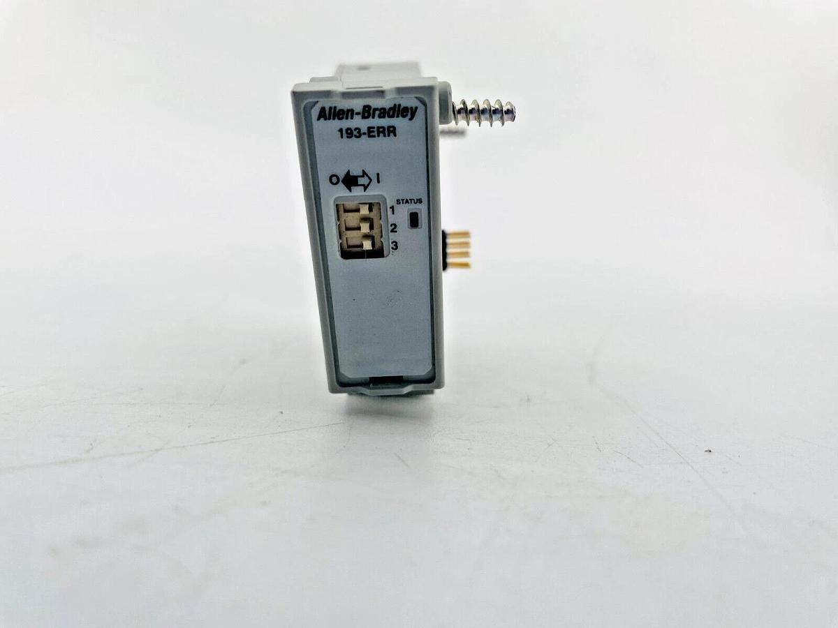 Used Allen Bradley 193-ERR Overload Relay Reset Module E1 Plus