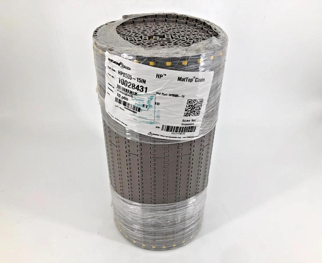New Rexnord 10028431 Conveyor Chain HP8505-15IN 15" W x 5FT L - No Box