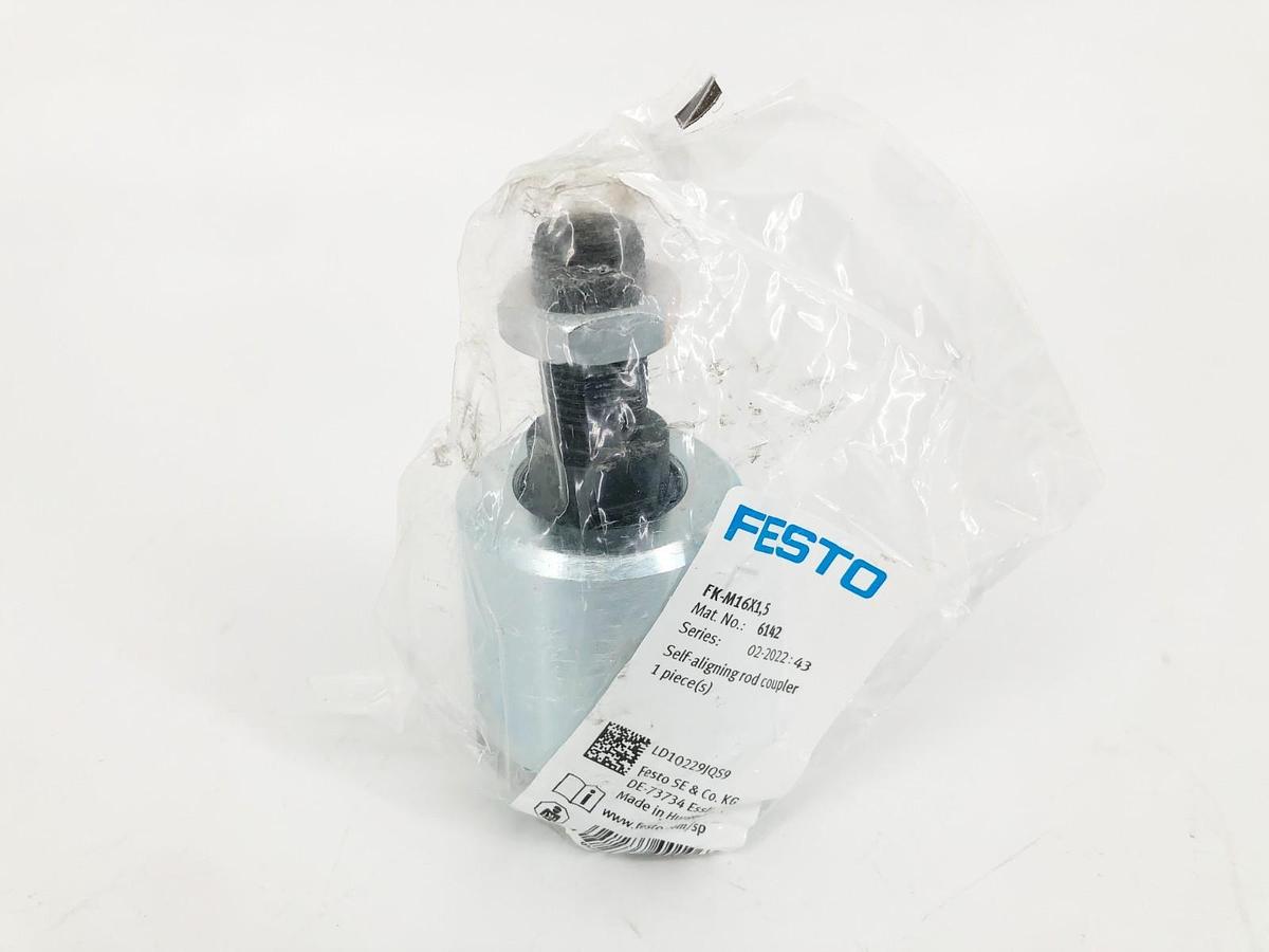 New Festo FK-M16X1,5 Self-Aligning Rod Coupler 6142