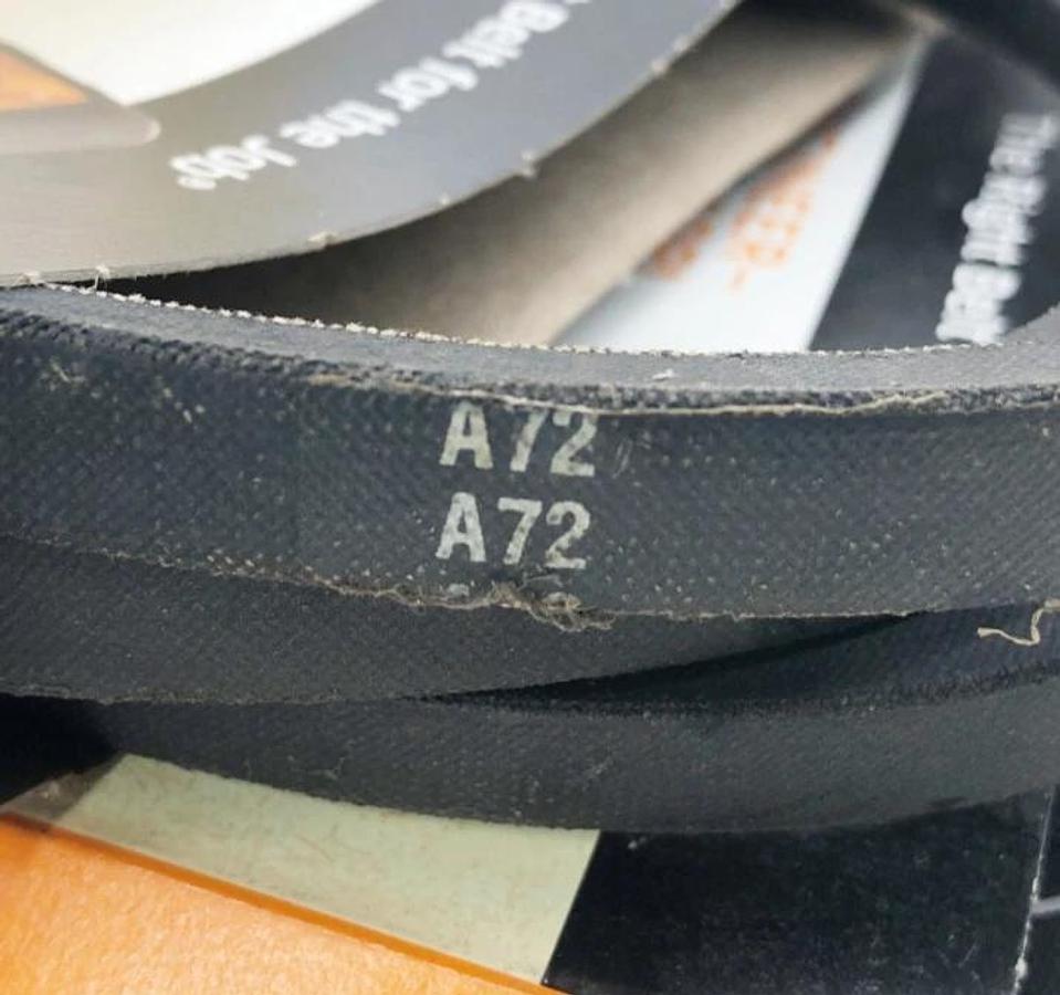 Lot of 2 New Timken A72 Super Blue Ribbon V-Belts 72" - No Box