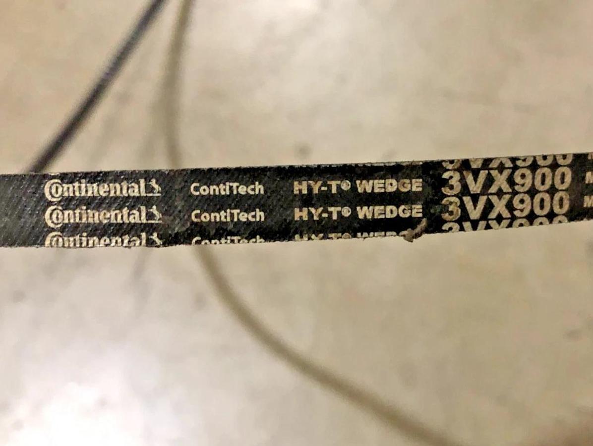 Lot of 2 New Continental 3VX900 HY-T Wedge V-Belts - No Box