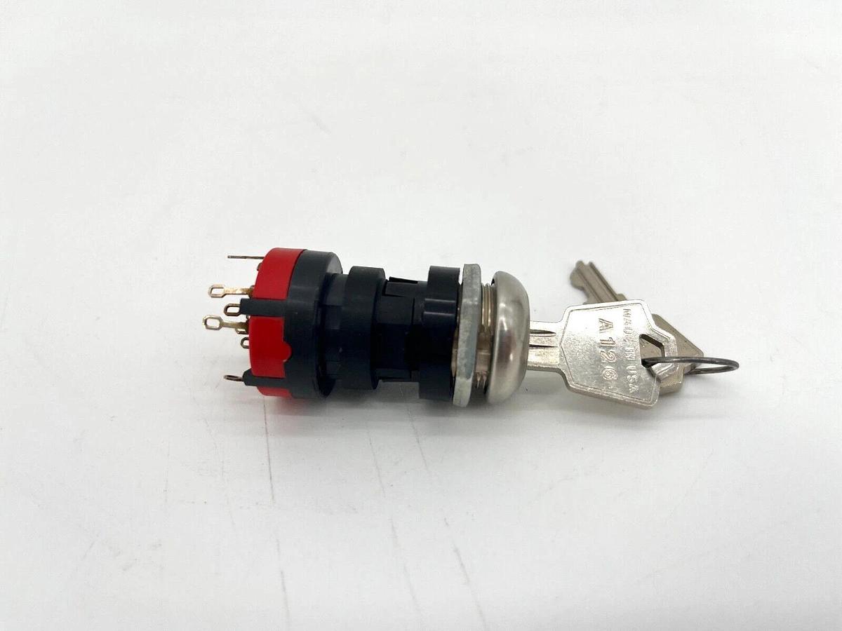 New C&K Switches A2151U2N2N Keyed Switch 2-Pole 3-Position