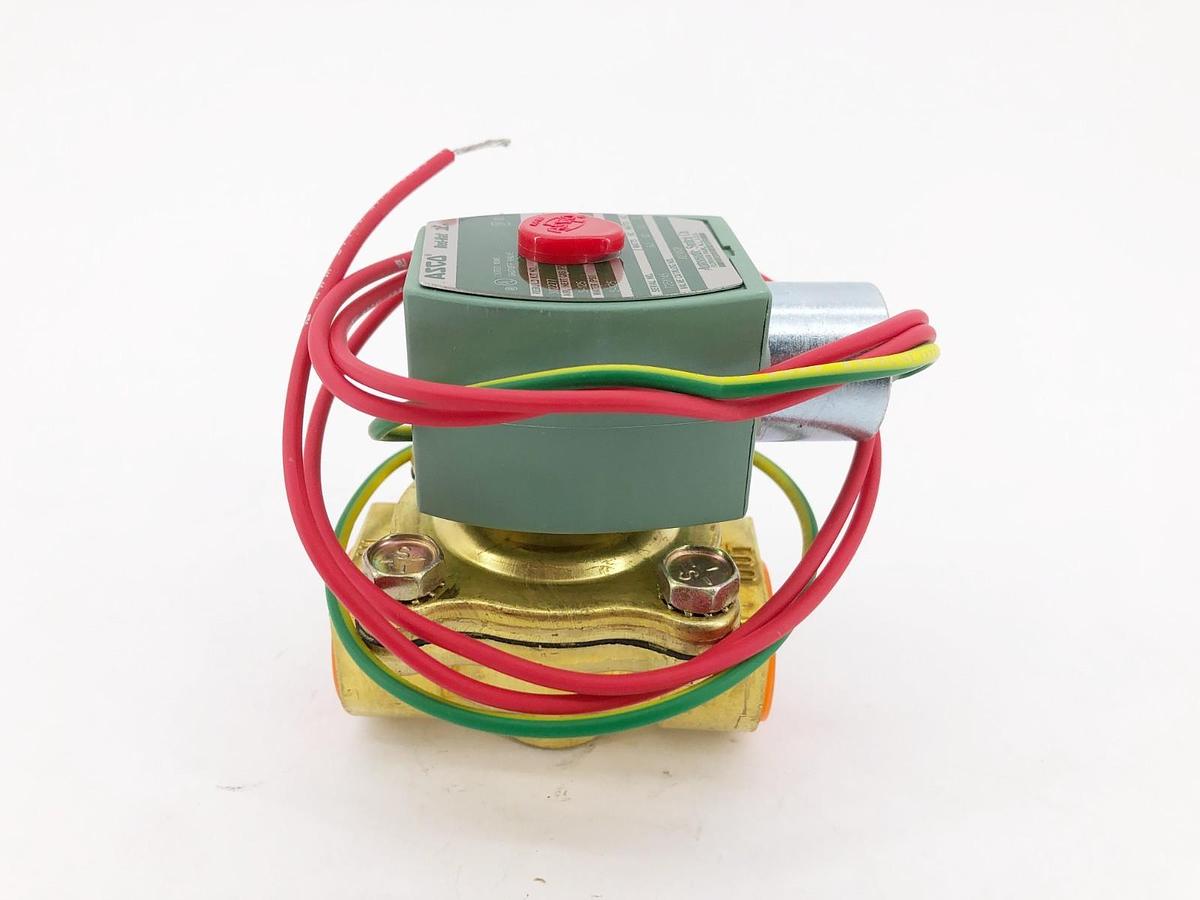 New Asco 8210G9 440/480V Solenoid Valve 2-Way 3/4" - No Box