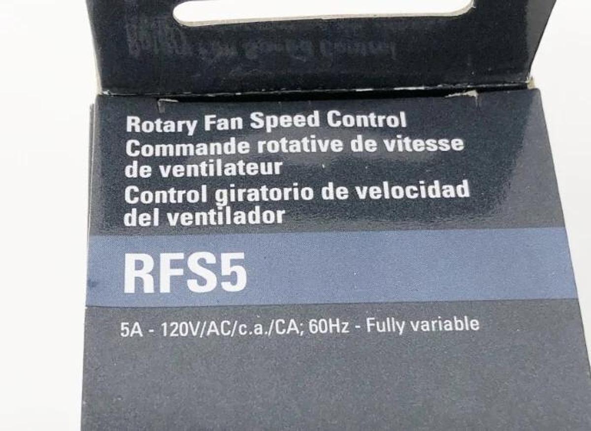 Lot of 2 New Eaton RFS5-A Fan Speed Controllers 5A 120VAC