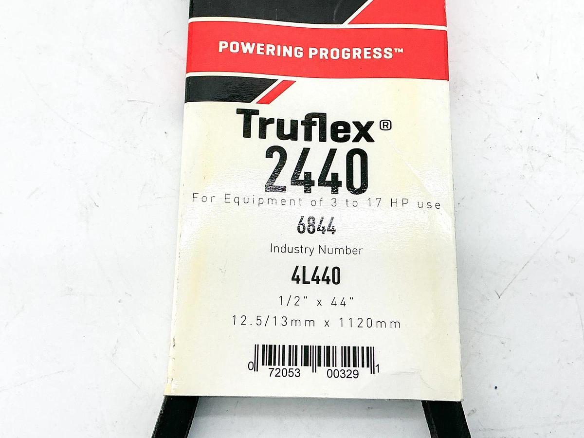 New Lot of 3 Gates 2470 Truflex Belt 1/2"X47" 4L470