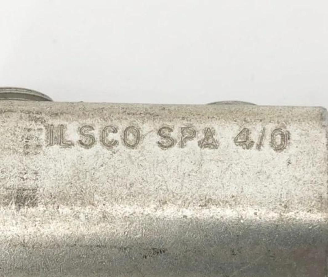 New Ilsco SPA 4/0 Aluminum Splicer Reducer 4/0-6 AL9CU - No Box