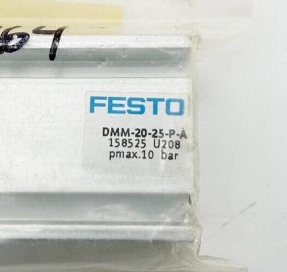 New Festo DMM-20-25-P-A Compact Cylinder 10Bar 158525