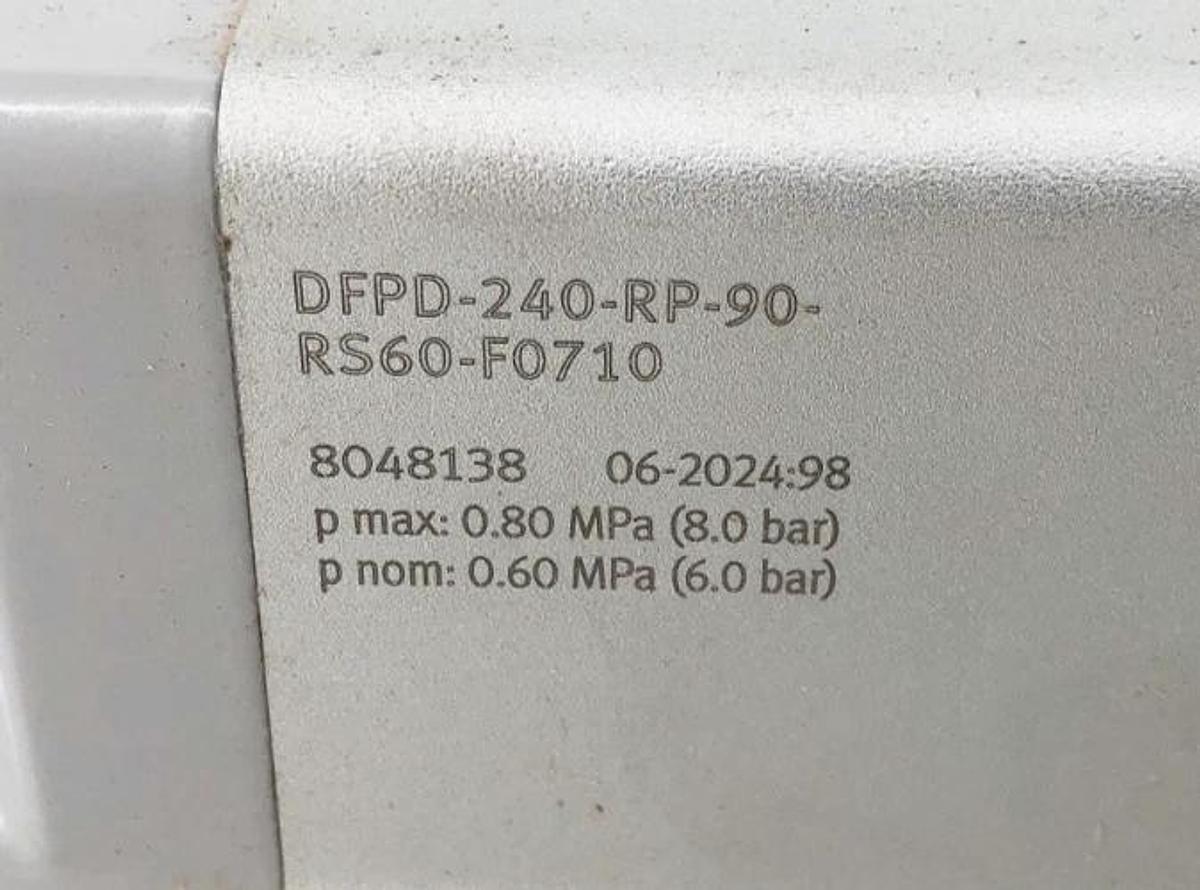 New Festo DFPD-240-RP-90-RS60-F0710 Semi-Rotary Drive 8 bar 8048138