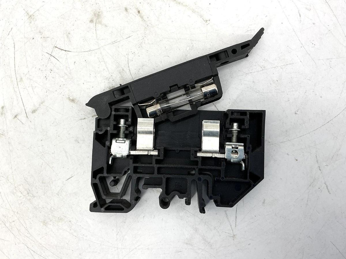 Used Lot of 5 Allen Bradley 1492-H7 Fuse Holding Terminal Block 1-Pole 500V