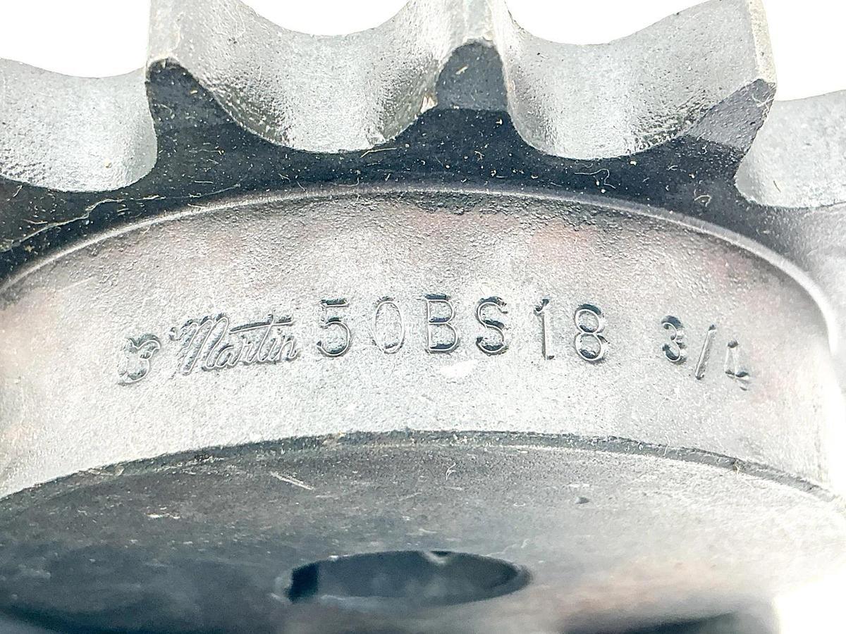 New Martin 50BS18 3/4 Bored to Size Sprocket 3/4" Bore 18 Teeth