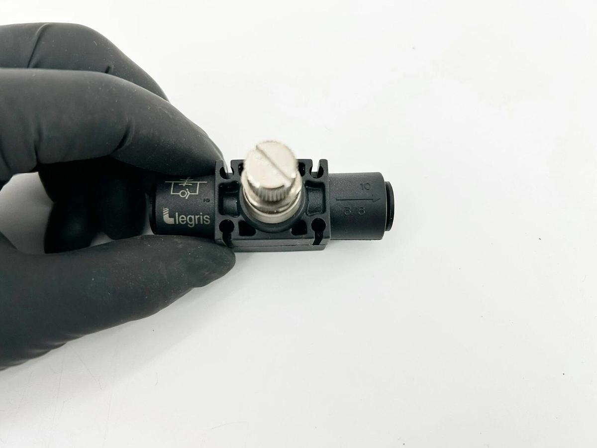 New Lawson Legris 62252 Inline 1-Way Flow Control Regulator 10 x 10mm 145psi