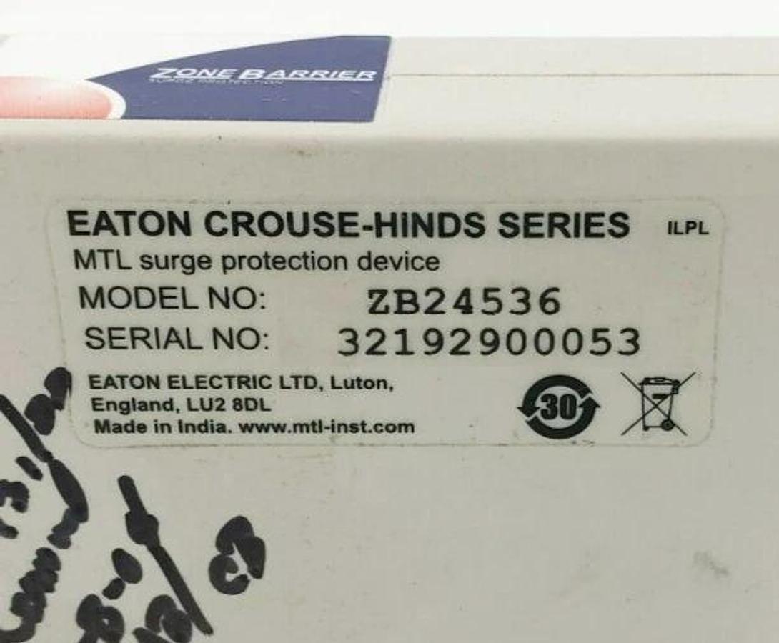 Used MTL Zone Barrier ZB24536 Surge Protection Device ZBS