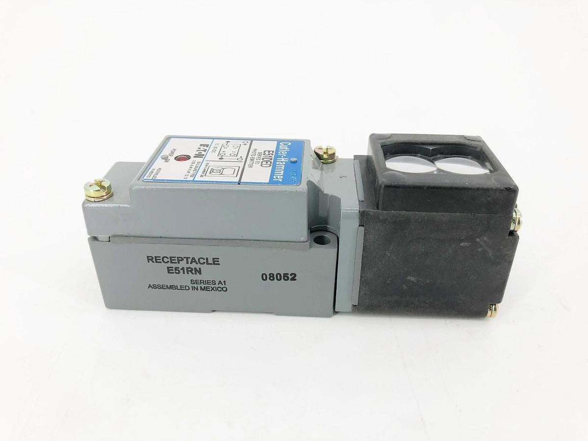 New Eaton E51EDN Thru-Beam Emitter Photoelectric Sensor 10-30VDC