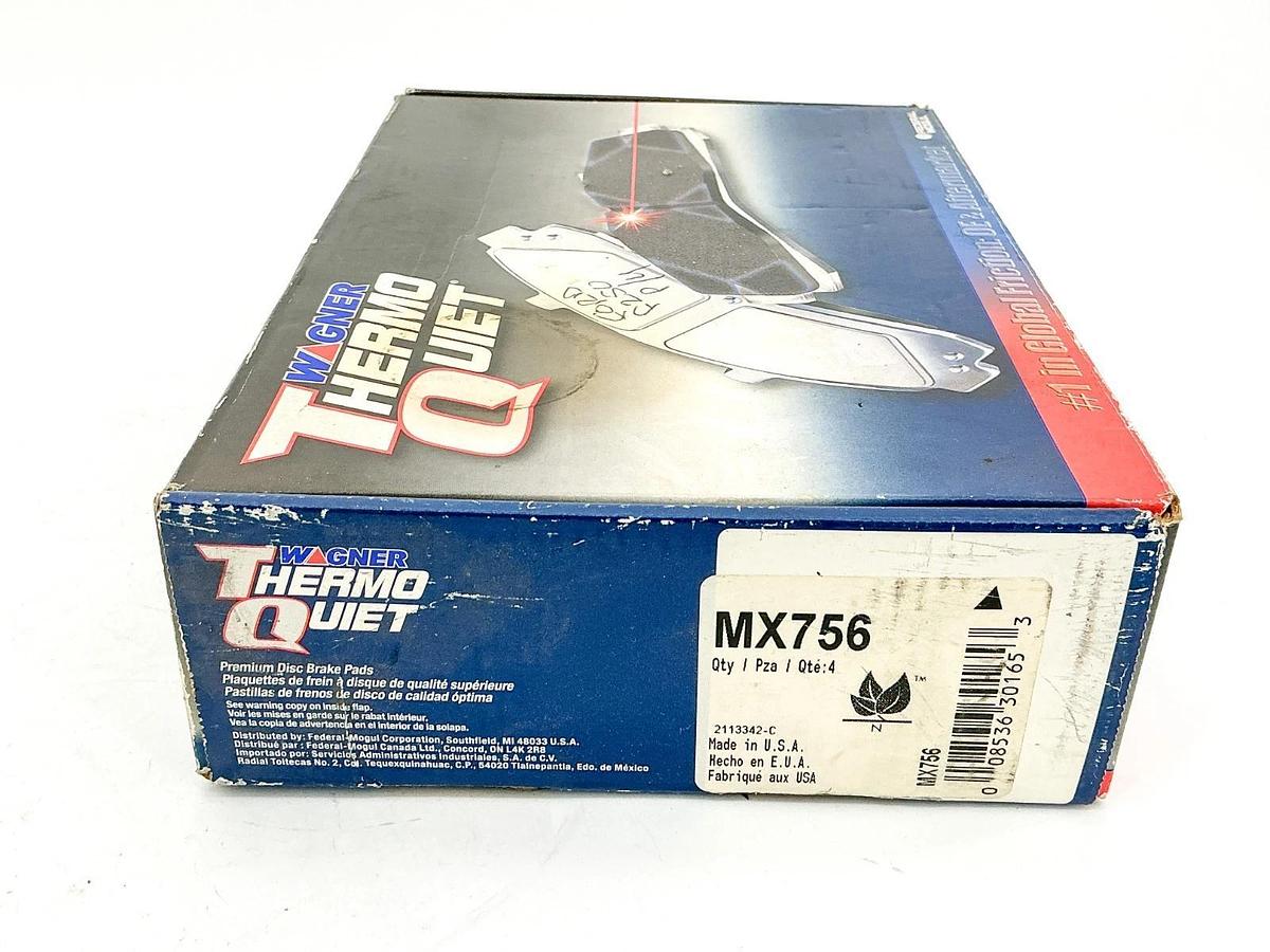 New Wagner MX756 Thermo Quiet Disc Brake Pads