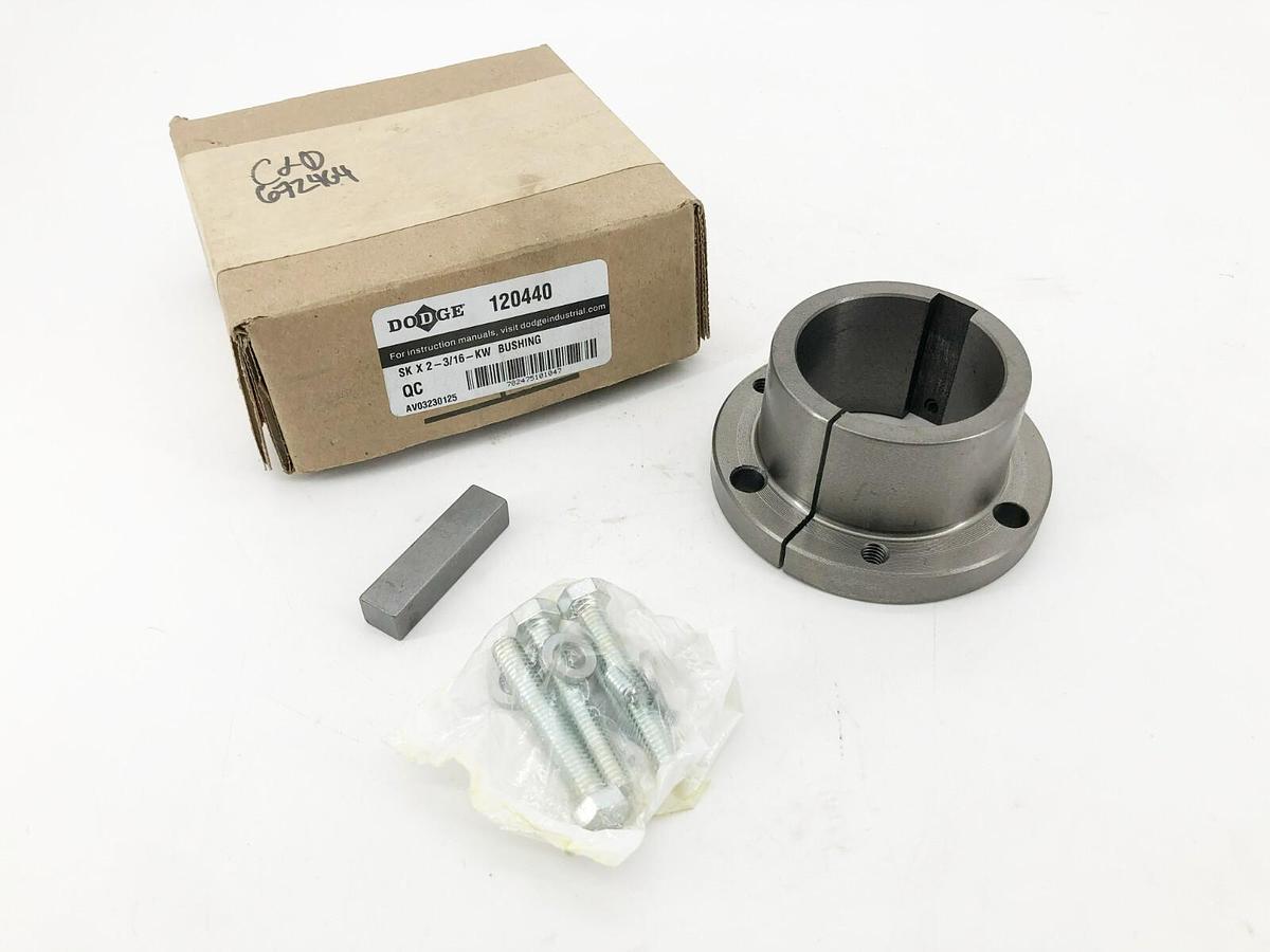 New Dodge SK X 2-3/16-KW Bushing 2-3/16" Bore 120440