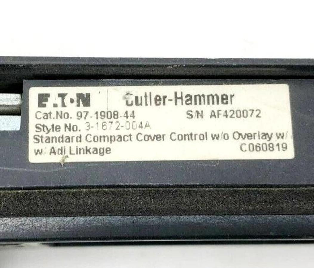 Used Eaton Cutler Hammer 97-1908-44 Compact Cover