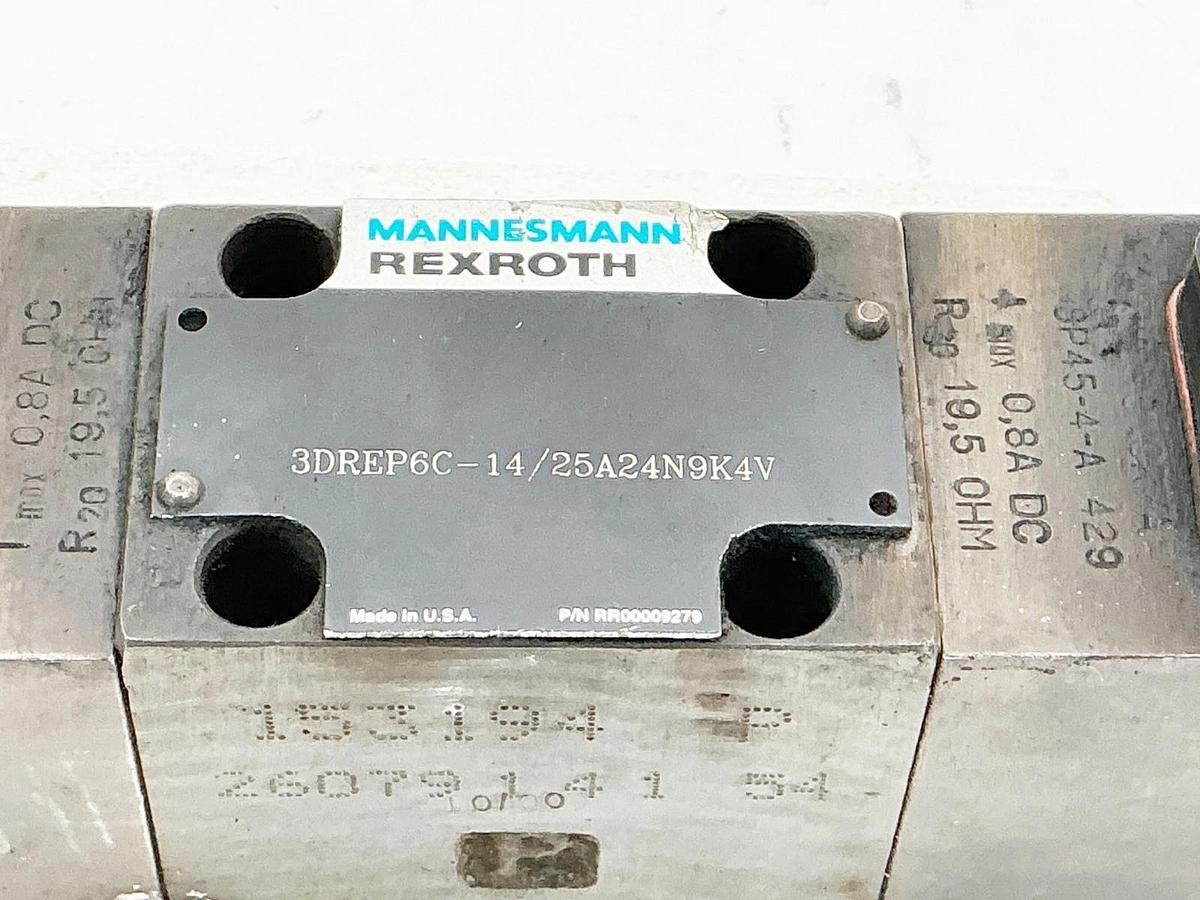 Used Rexroth 3DREP6C-14/25A24N9K4V Solenoid Valve