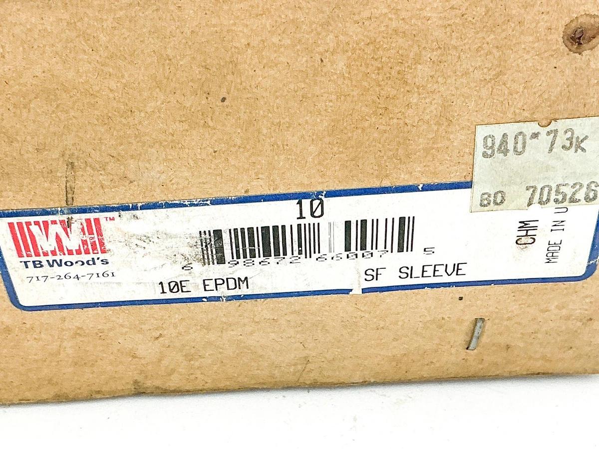 New TB Woods 10E EPDM Sure-Flex Coupling Sleeve