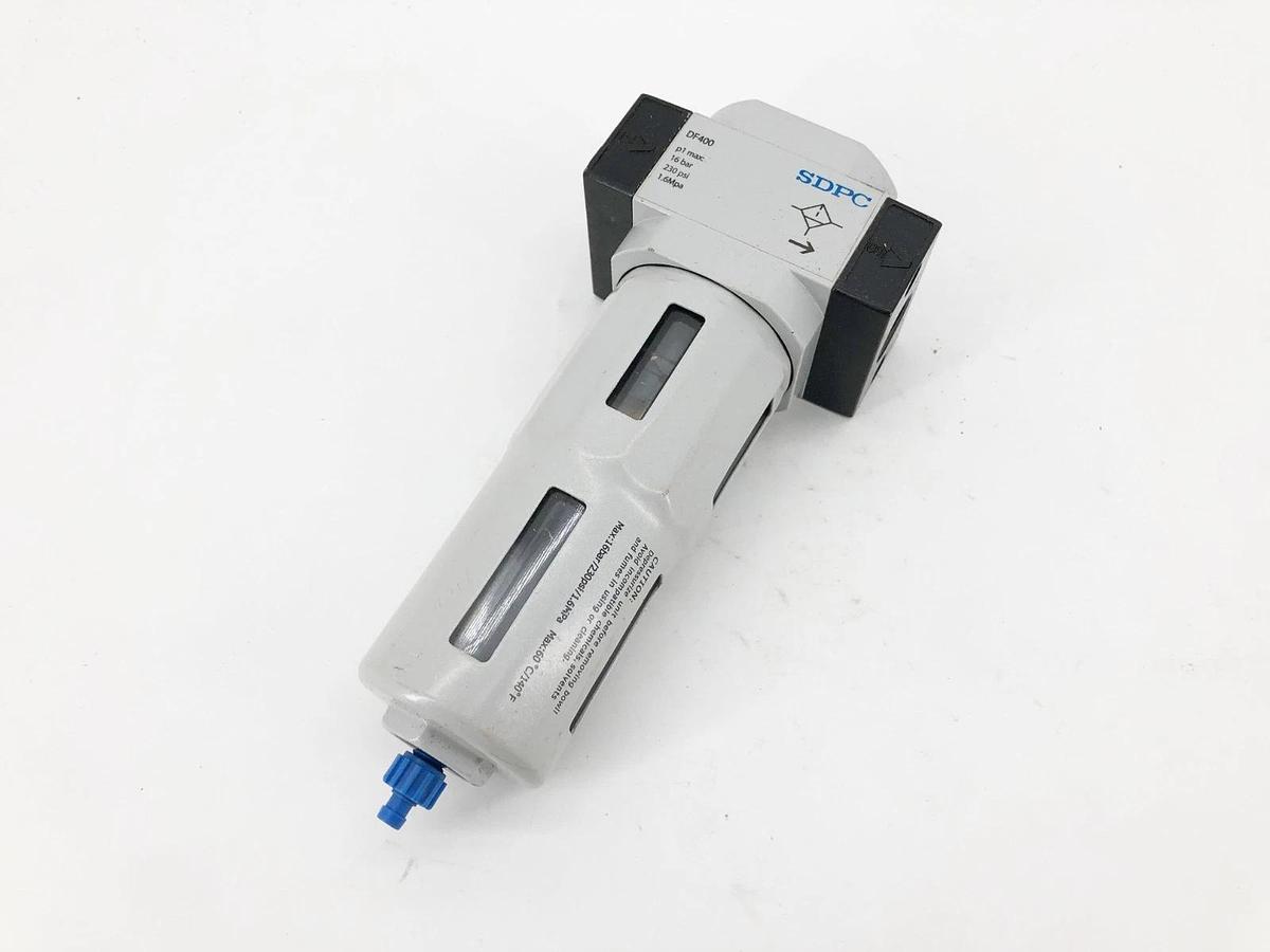 New SDPC DF400 Drain Filter 3/4" 230psi - No Box