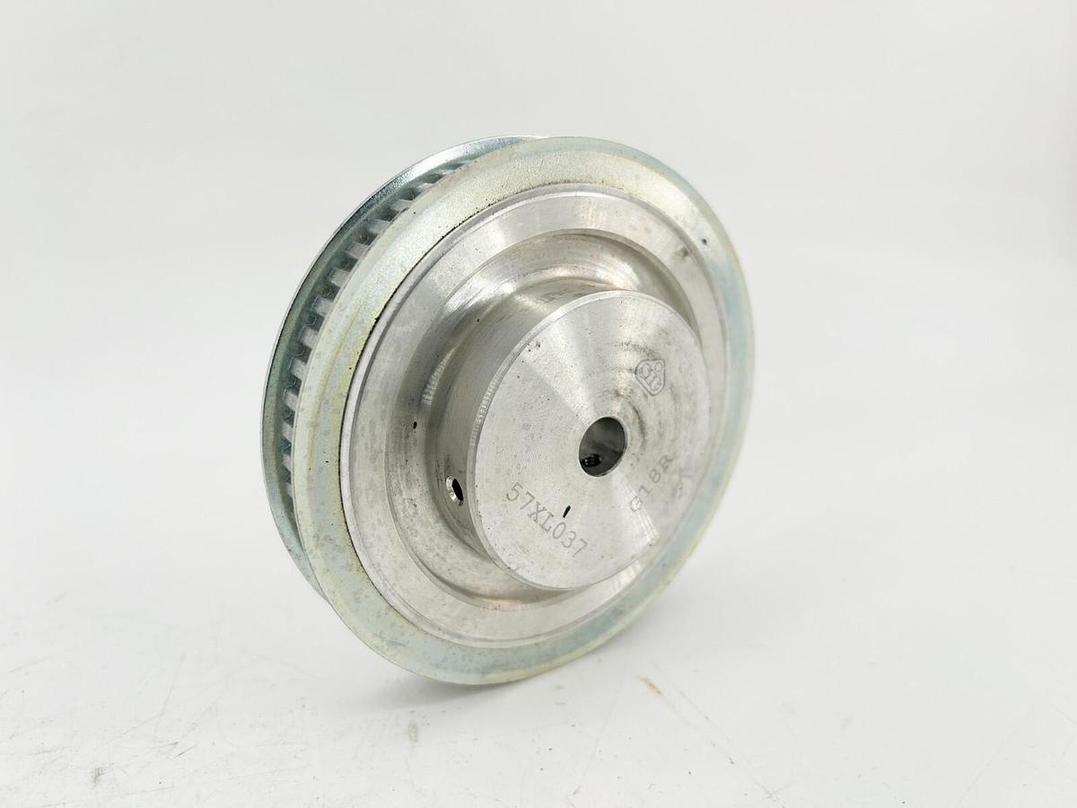 New SIT 57XL037 57 Belt Pulley Tooth 3/8th Bore 2 Flange