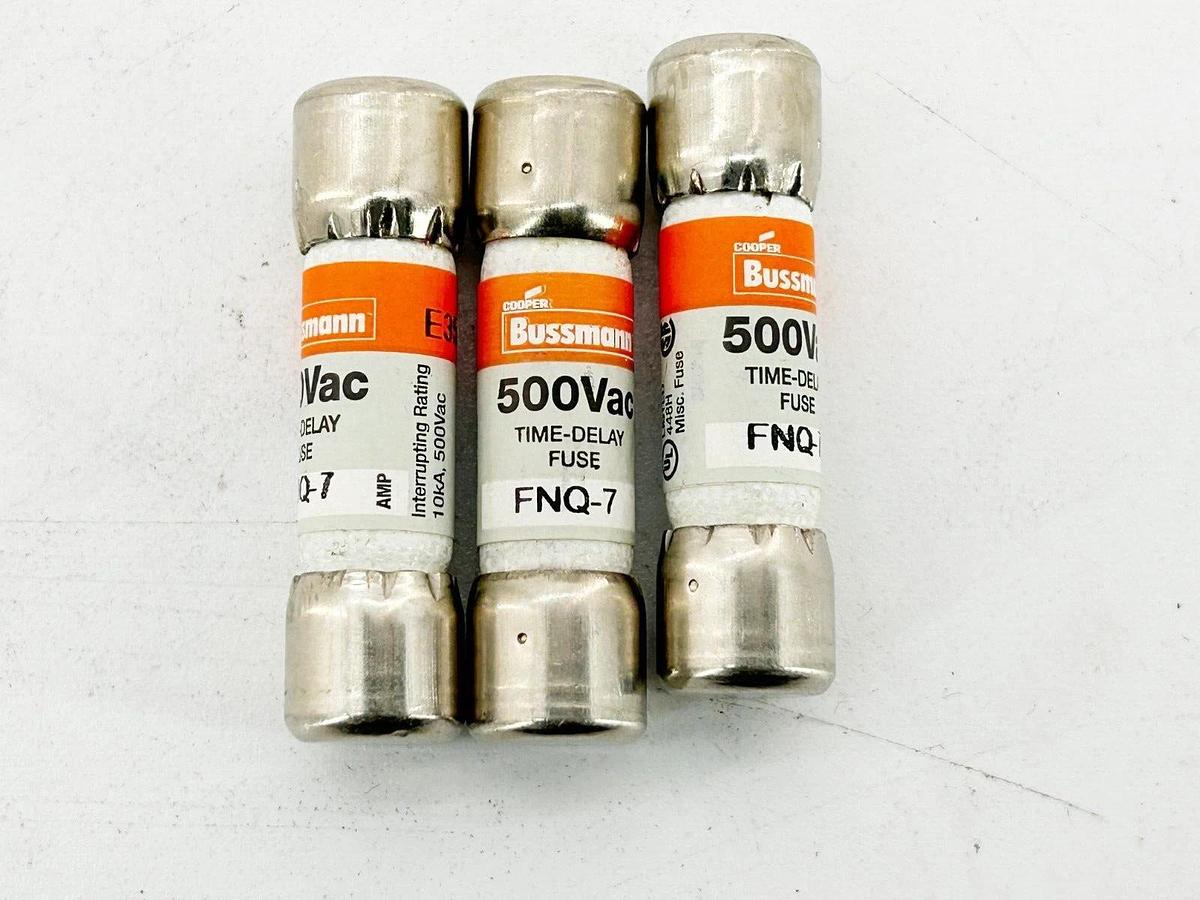 New Lot of 6 Bussmann and Littelfuse 1-15A Fuse 250V