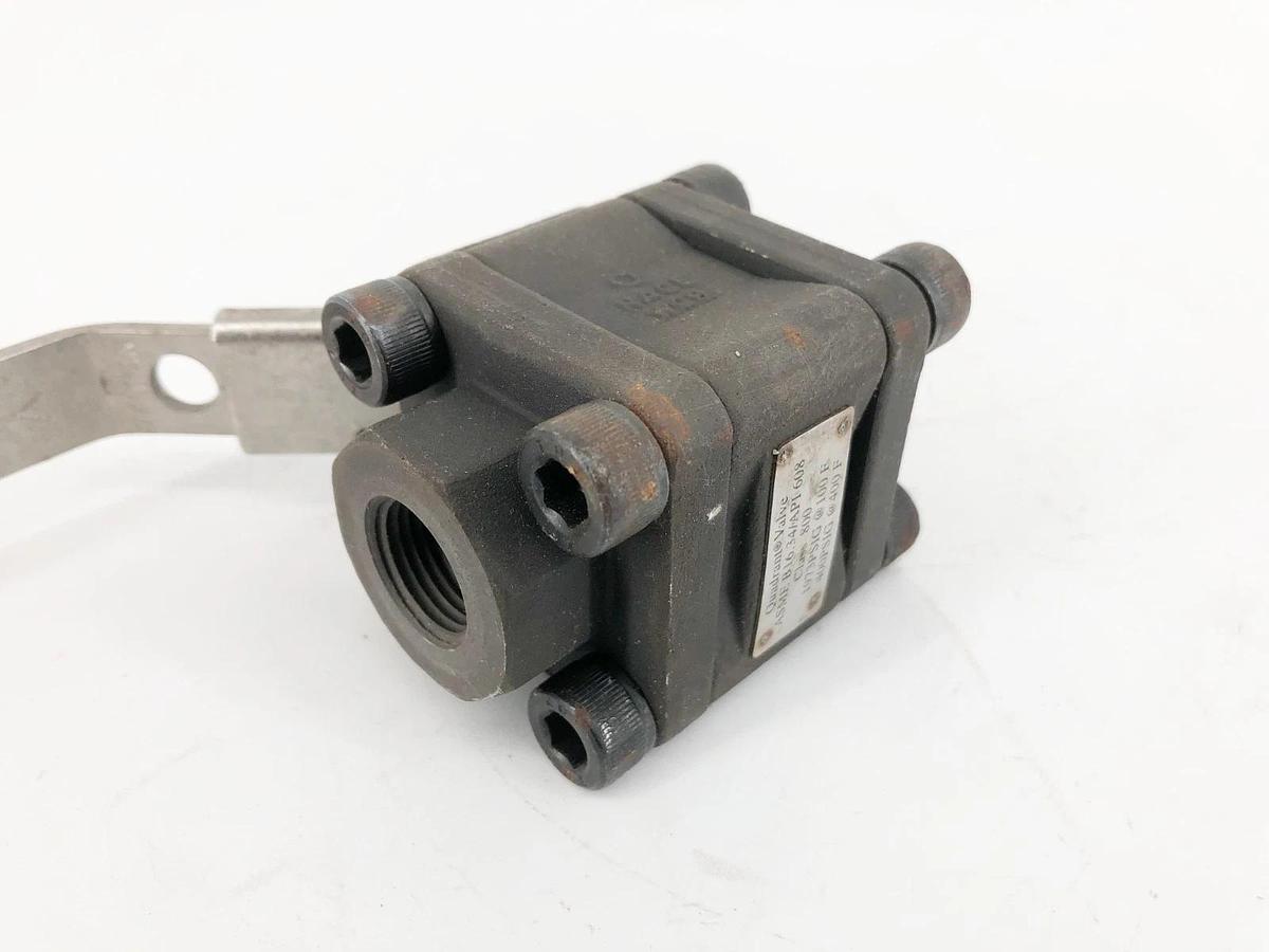 New Quadrant ASME B16.34/API 608 Ball Valve 3/8" Class 800 1973psig - No Box