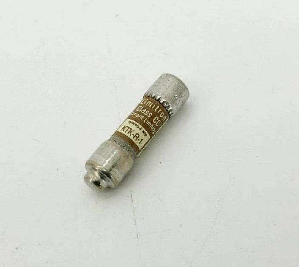 Lot of 5 New Bussmann Limitron KTK-R-1 Fast Acting Fuses 1A 600V Class CC