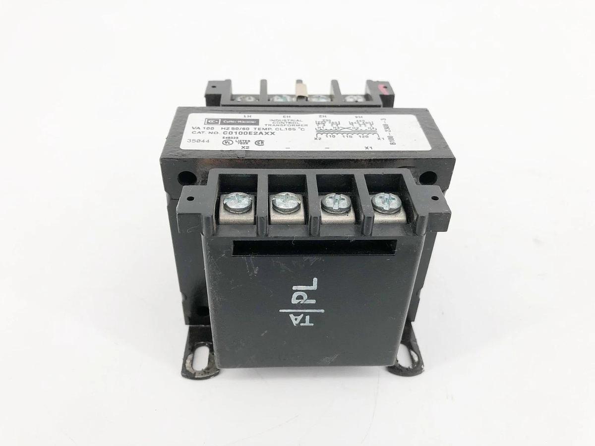 New Cutler-Hammer C0100E2AXX Control Transformer 100VA 230X460-115V - No Box