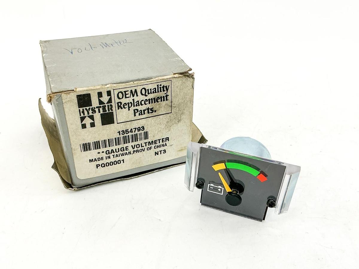New Hyster 1354793 Voltmeter Gauge