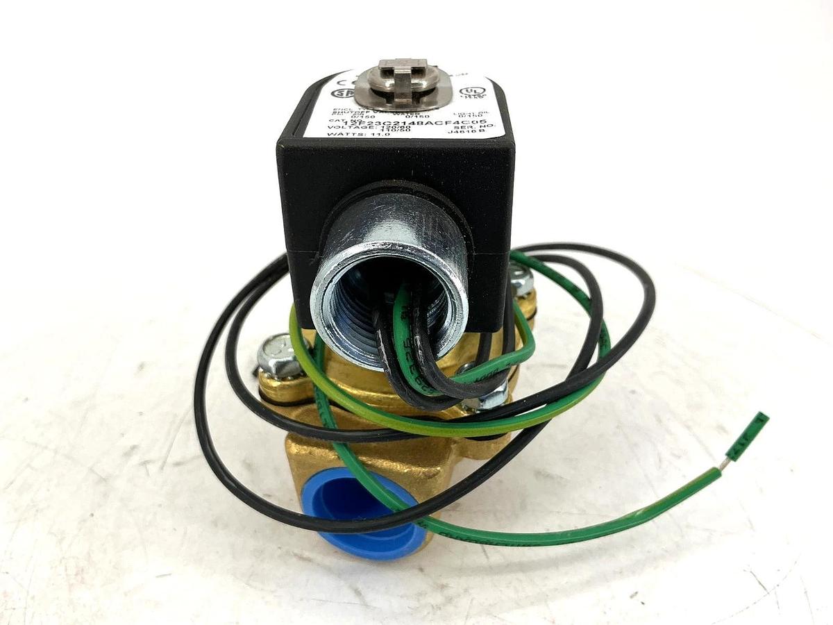New Parker 12F23C2148ACF4C05 Complete Solenoid Valve 3/4NPT 3/4Orifice 11W 120V