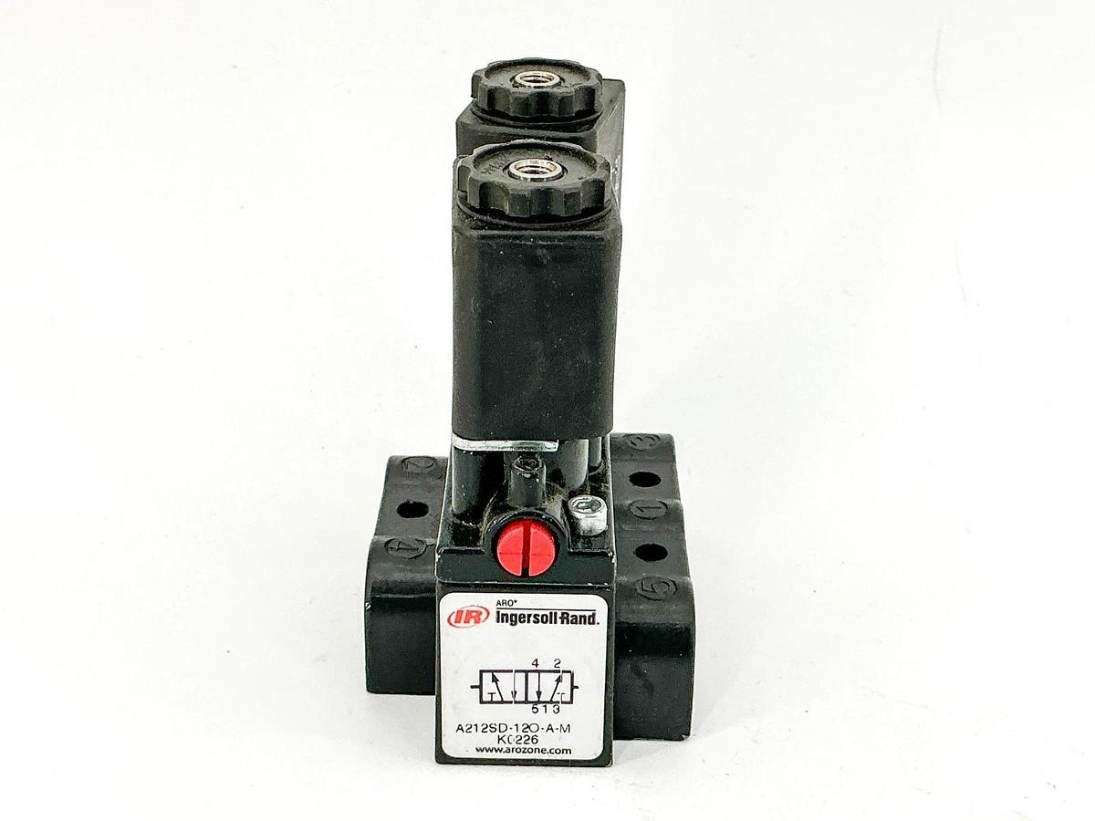Used Ingersoll Rand A212SD-120-A-M Solenoid Valve 120V 6.9W K0226