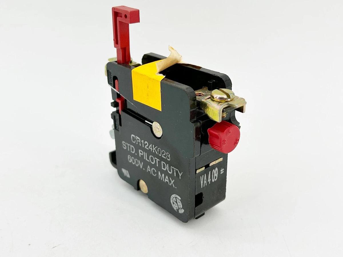 New General Electric CR124K028 Overload Relay 600V 1 Pole