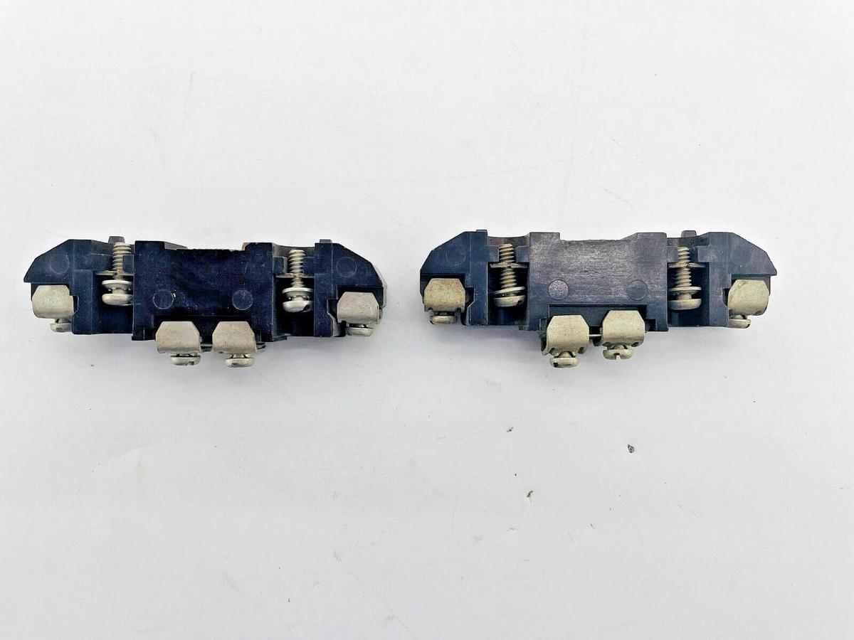 Used Lot of 2 Cutler Hammer C320TB1 Terminal Block 2 Circuit