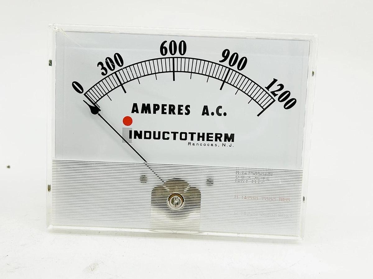 New Inductotherm 153-0069 Gauge 1200 Amperes A.C. N3869-D14756RLNONE
