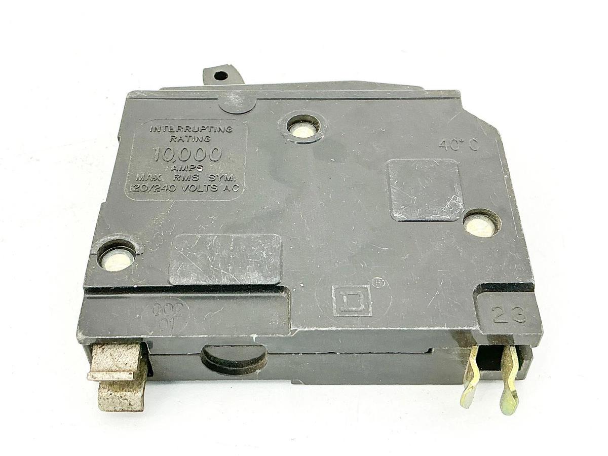 Used Lot of 4 Square D QO120 Circuit Breaker 20A 240V 1P Type QO