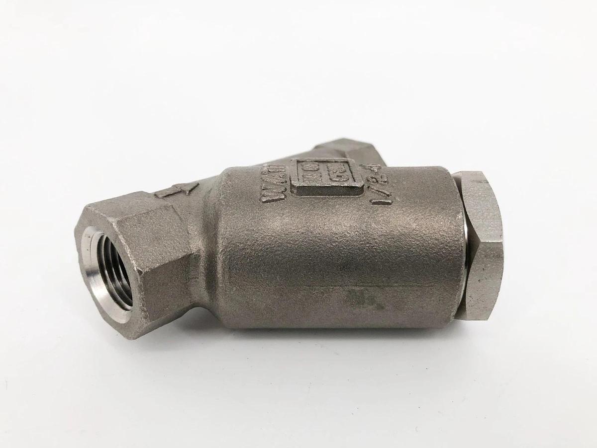 New Watts 88S-1/2 Y-Strainer 1/2" NPT Class 600 CF8M Stainless Steel 0701004