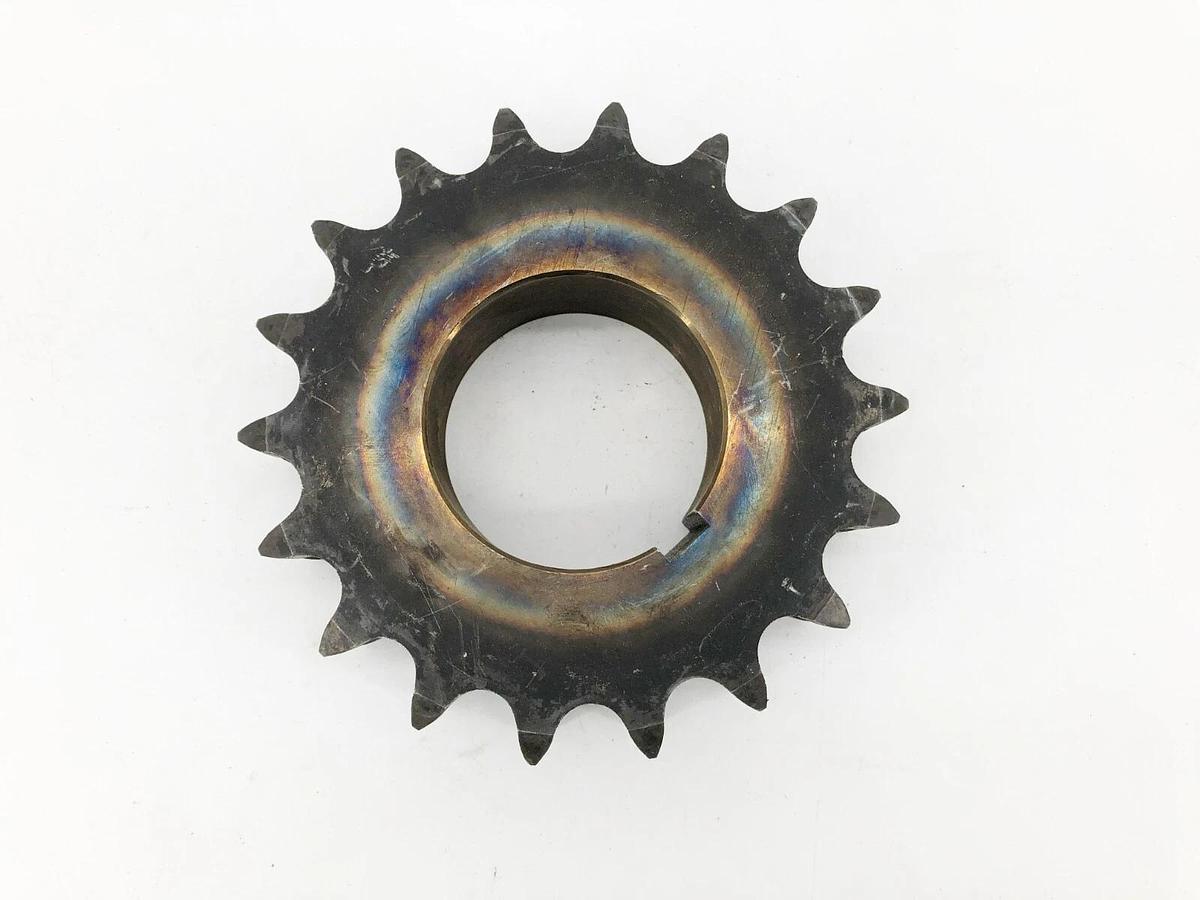 Used Martin D80Q18H Split Double Roller Sprocket 18 Teeth 2-3/4" Bore