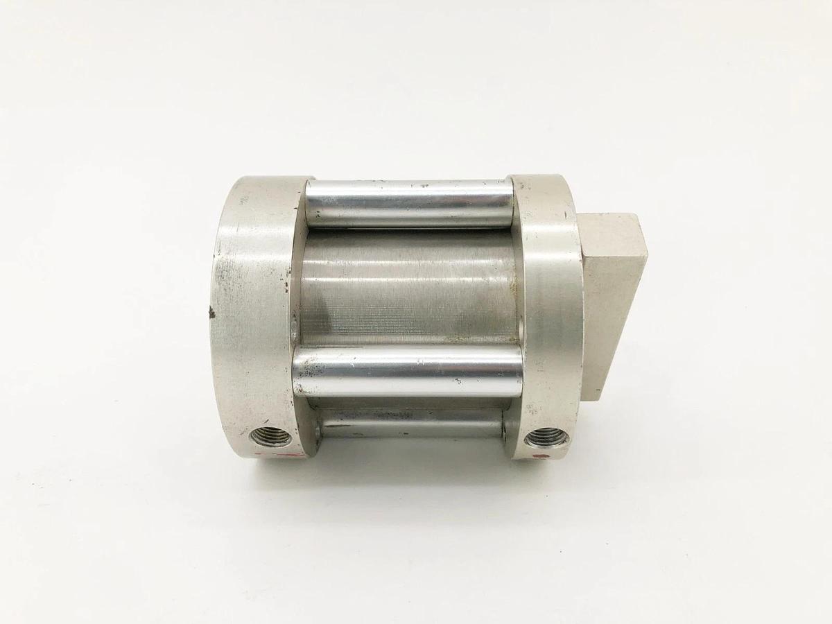 Used Bimba FT-312 Flat-II Non-Rotating Pneumatic Cylinder 2" Bore 2" Stroke