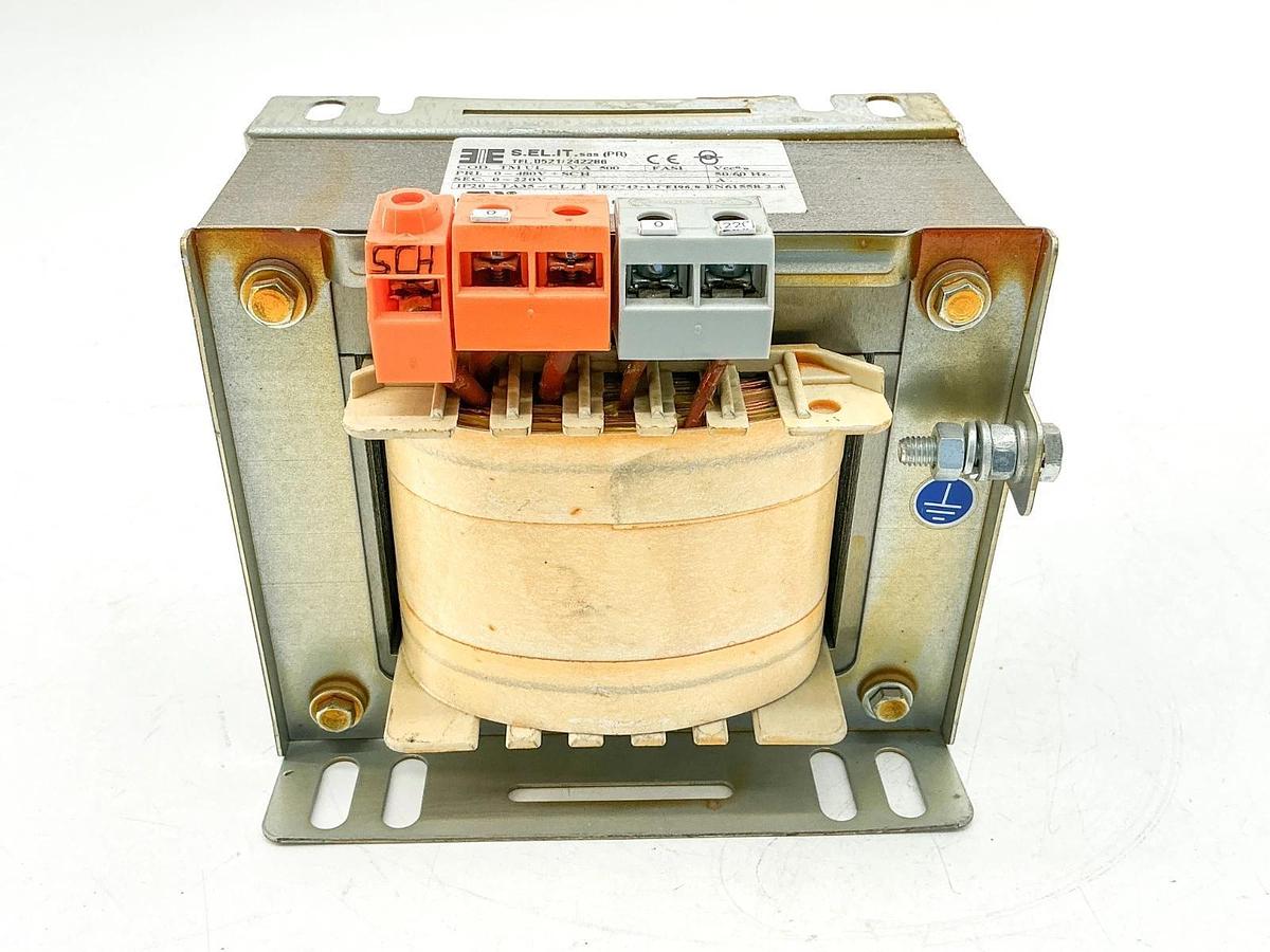 New Schweitzer S.EL.IT TMUL Transformer 500vA 0-480V PRI 0-220V Sec 1PH -No Box