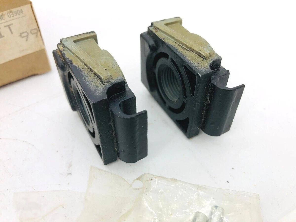 Used Lot of 2 New Parker Watts Fluidair IK20X End Insert Kit 3/8"Npt