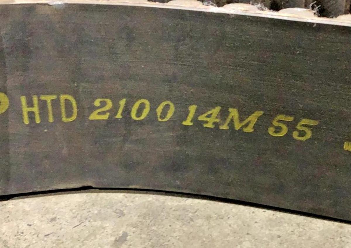 New Wood's 210014M55 Timing Belt 2100mm Outside Length 150 Teeth - No Box