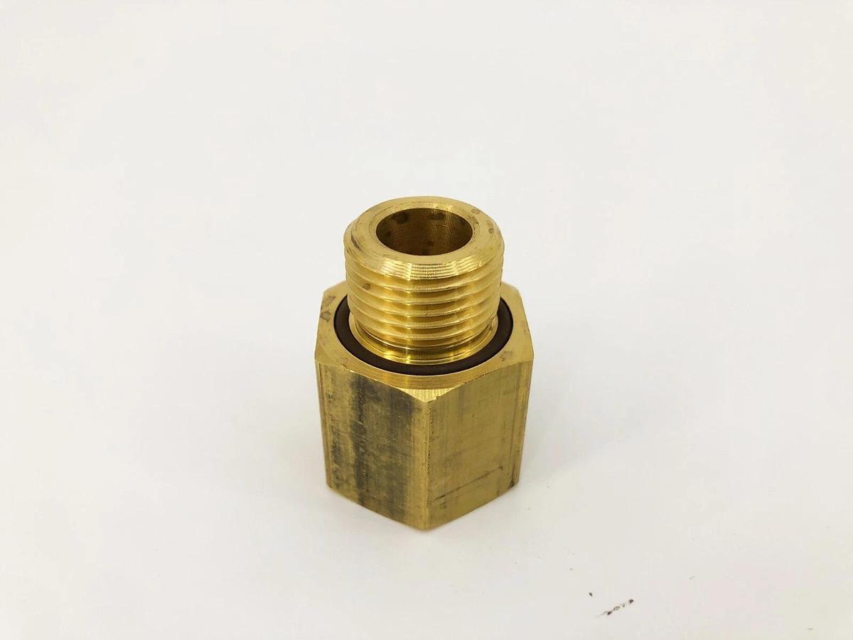 Lot of 4 New 1/2-Fx1/2BSPP-V Fitting Adapters