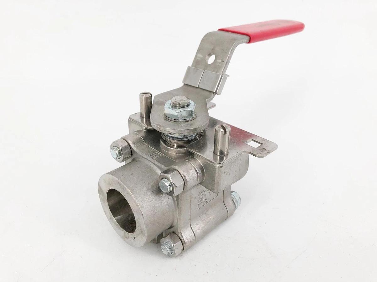 New Flowserve 3/4-596666TTSW-V77-R21 Stainless Steel Ball Valve 1000psi - No Box