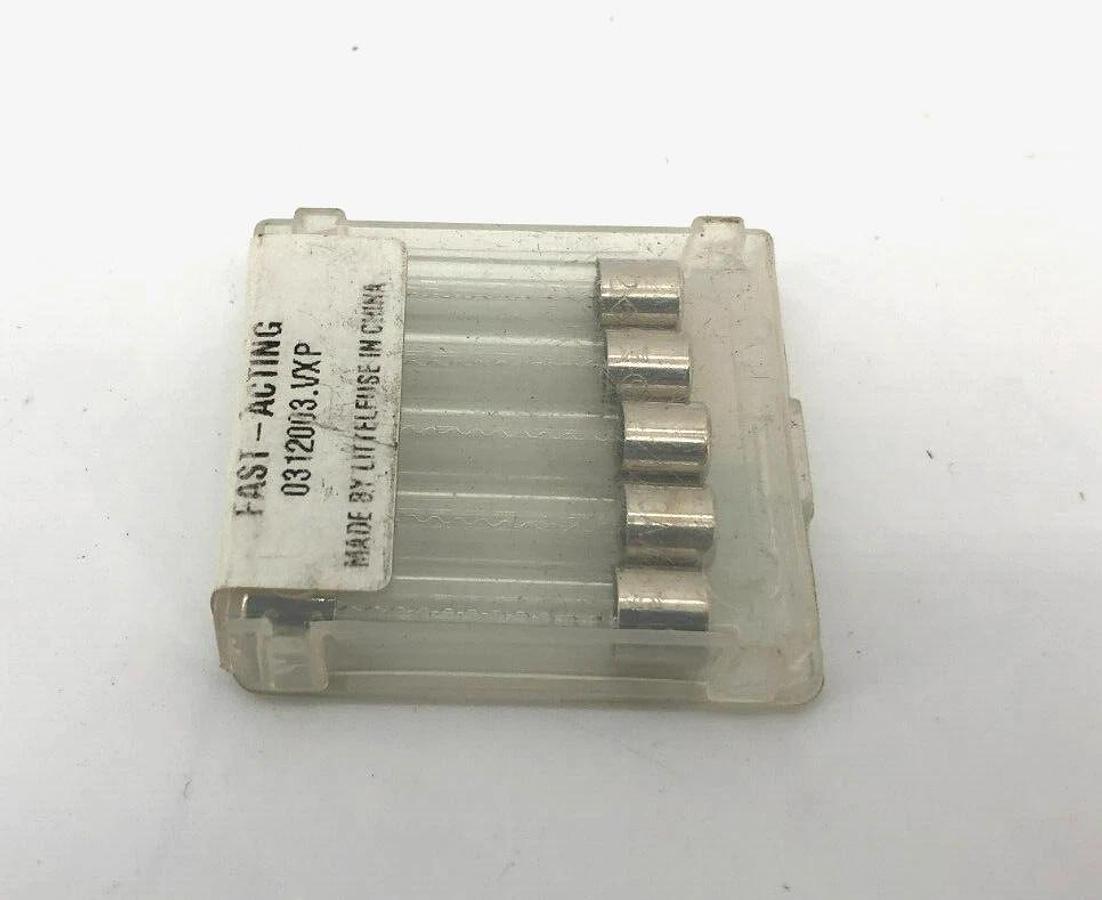 Lot of 10 New Littelfuse 312003P Fuses, 3A, 250VAC