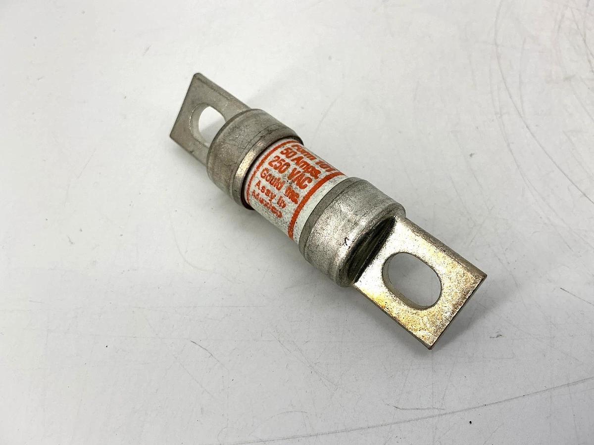 Lot of 2 New Goud Shawmut A25X50 AmpTrap Fuse 50A 250VAC