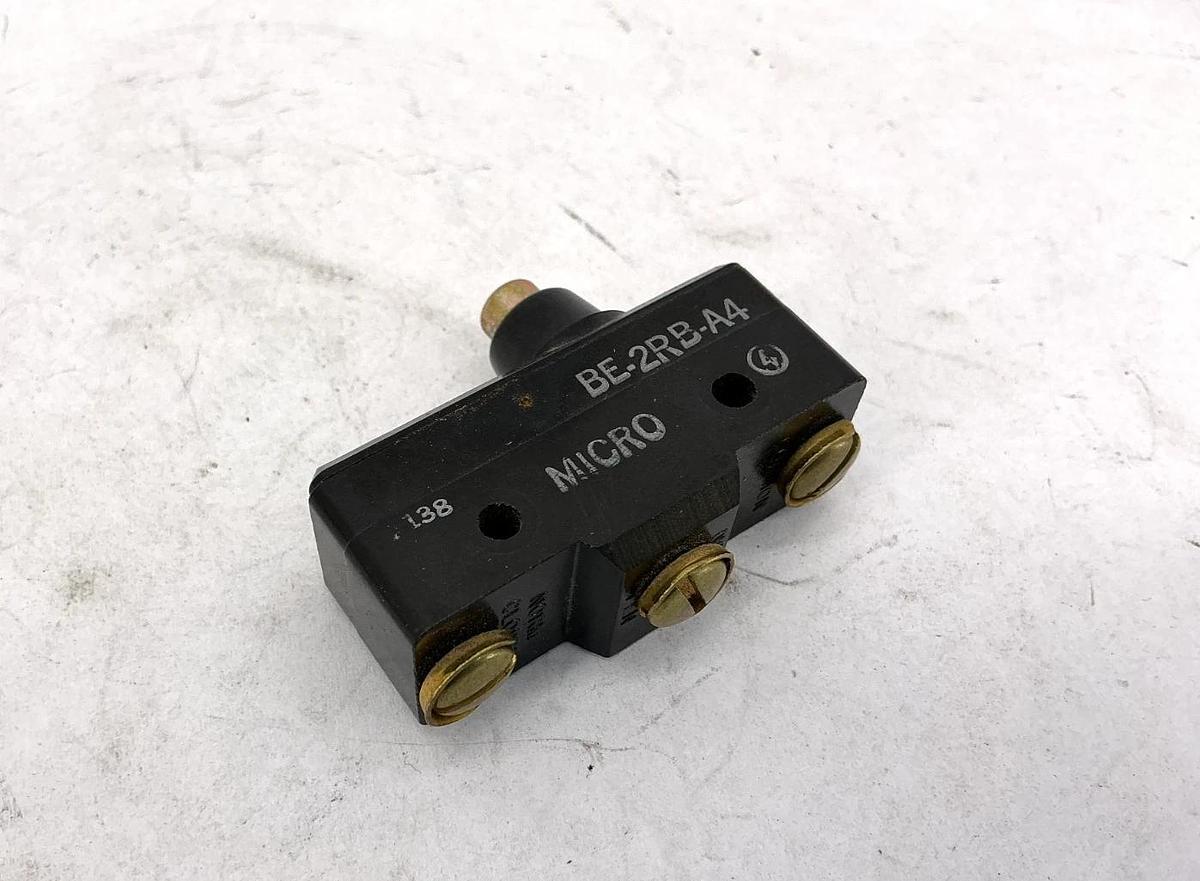 Lot of 2 New Honeywell Micro Switch BE-2RB-A4 Top Limit Switch 25A 250V