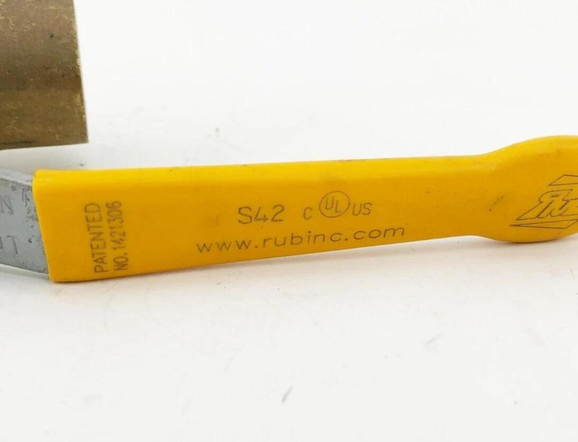 New Rub CW617N Brass Ball Valve 1-1/4" 600CWP S42
