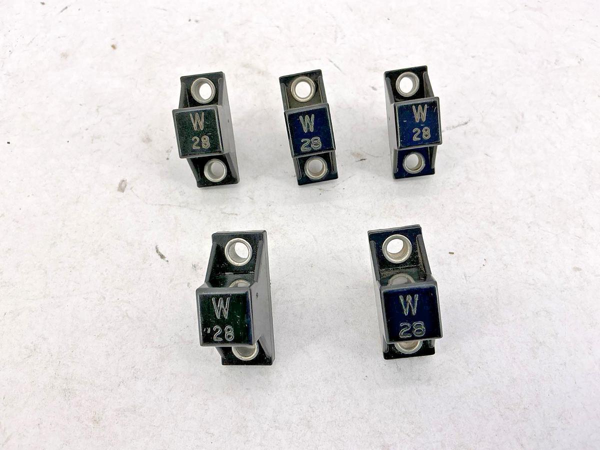 Lot of 5 New Allen Bradley W28 Overload Relay Heater Element