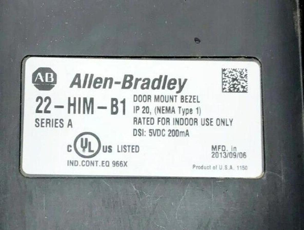 New AB Allen-Bradley 22-HIM-B1 Powerflex Door Mount Bezel
